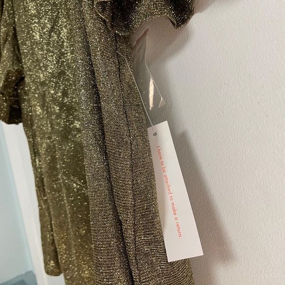 NWT Modcloth Too Glitzy to Function Top 1X - Picture 4 of 5